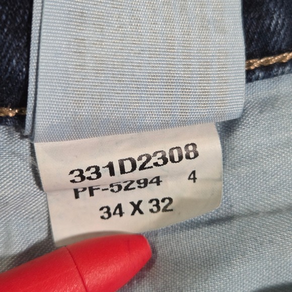 Hollister Epic Flex Mens‎ Skinny Jeans Dark Wash W34 L32 Damaged Crutch - Picture 13 of 14